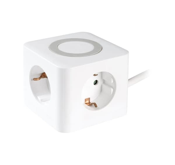 Vivanco Power Cube 3-vejs USB-A/C 1,4 m (39619)