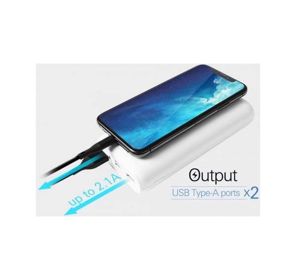 Silicon Power powerbank GS15 20000mAh, hvit