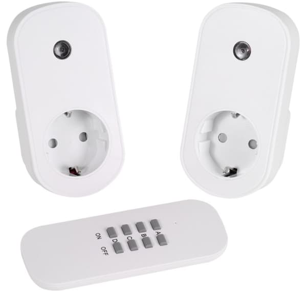 Vivanco fatningssæt RF 3680W 2stk (62353)