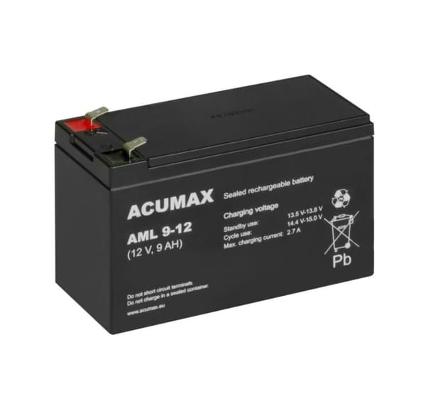 Batteri 12v 9ah c20/aml9-12t2, EMU