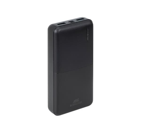 Strømbank USB 20000MAH/VA2572, svart, RIVACASE