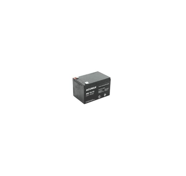 Batteri 12V 12AH VRLA/AM12-12 ACUMAX EMU