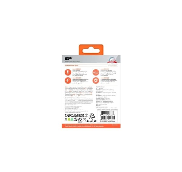 Silicon Power powerbank QD50 5000mAh, svart