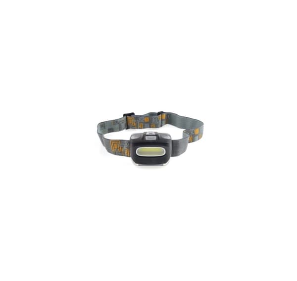 Pannlampa COB led, belysning 150m, 3*AAA