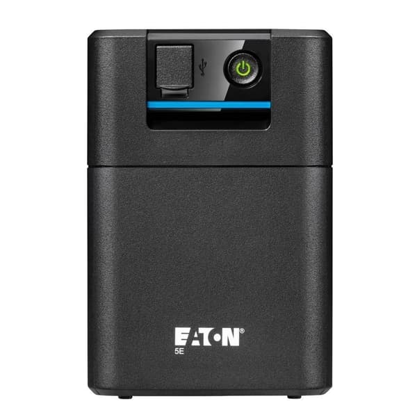 UPS 1200 watt (2200 va, bølgeformstype ren sinusbølge, lineinteractive, fase 1fase, desktop/piedestal, 5e2200ui), Eaton Sort