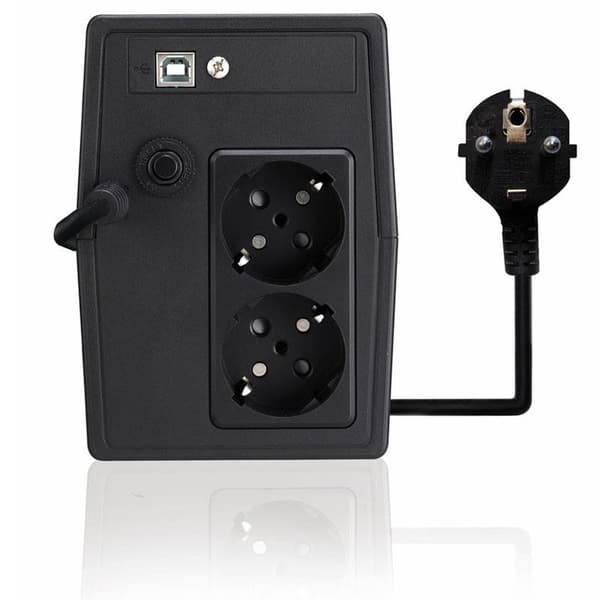 UPS 840 watt (1200 va, modifisert sinusbølge, linjeinteraktiv, fase 1 fase, fgcerapl1202sch), Tecnoware