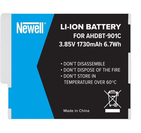 Newell akku SupraCell GoPro (AHDBT-901C)
