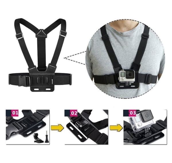 D-Fruit GoPro Adjustable Harness Set