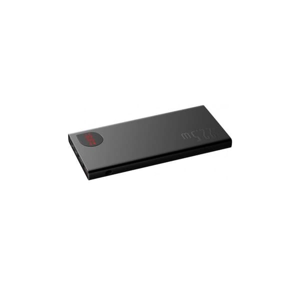 Power Bank, Adaman 22,5W Quick Charge Powerbank 10000mAh Svart, Baseus