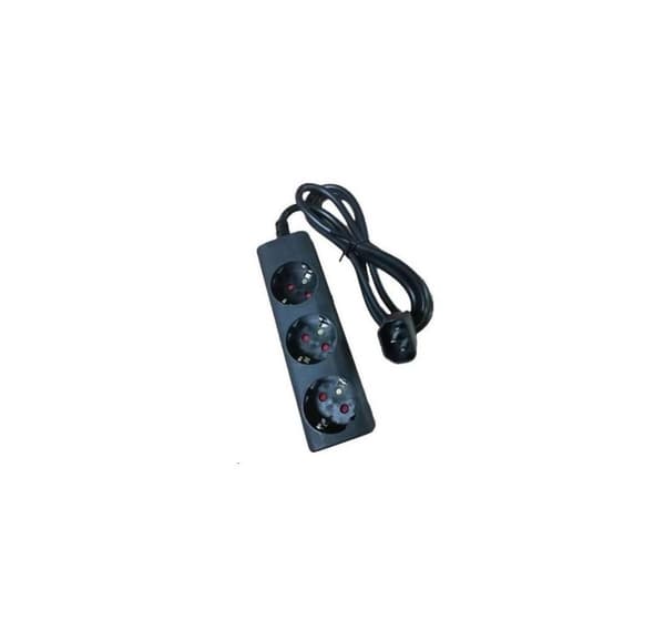 Eaton, Eaton Udgangskabel IEC-Schuko 10A C14 - 3x Schuko-Box, 1010081