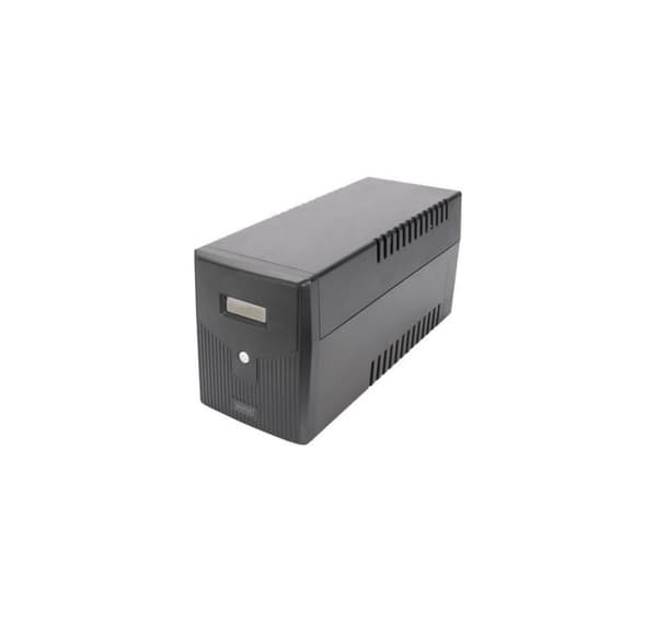 Digitus, Line-Interactive UPS, Line-Interactive UPS DN-170075, 1500VA, 900W, 2x 12V/9Ah akku, 4x CEE 7/7 pistorasia, 2x RJ45, 1x USB 2.0 tyyppi B, 1x