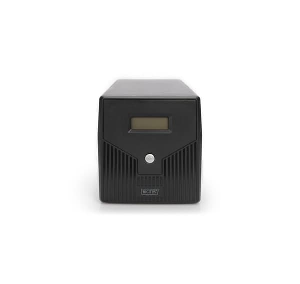 Digitus, Line-Interactive UPS, Line-Interactive UPS DN-170075, 1500VA, 900W, 2x 12V/9Ah akku, 4x CEE 7/7 pistorasia, 2x RJ45, 1x USB 2.0 tyyppi B, 1x