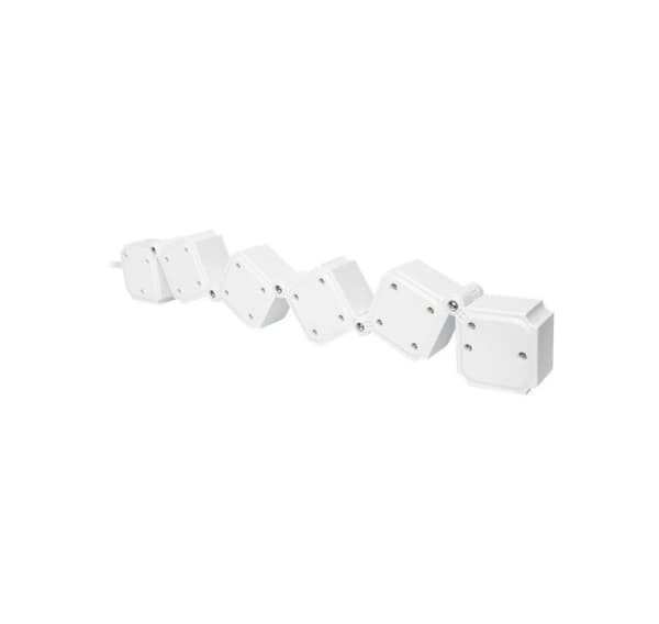 DIGITUS Joustava jatkojohto, 3680 W 250 VAC 50 Hz 4x turvapistorasia, 16 A, 2x USB A -liitäntä, 2,4 A
