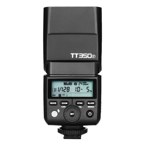 Speedlite-kameravalo, TTL-yhteensopivuus, korkeanopeussynkronointi,TT350F Fuji:lle