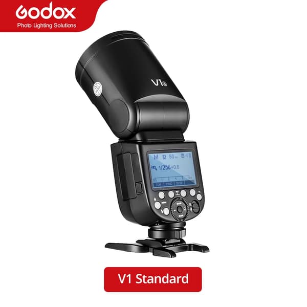 Godox V1 Salama, TTL-toiminto, korkean nopeuden synkronointi 1/8000s,Canonille, V1 Vain
