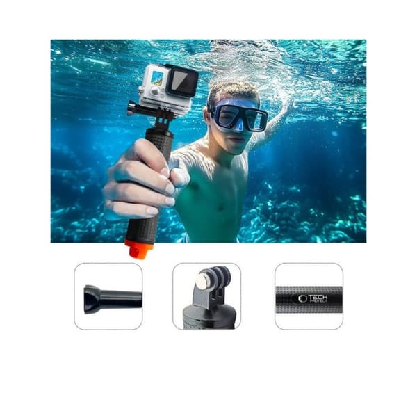 Tech-Protect kelluva kädensija GA100 GoPro