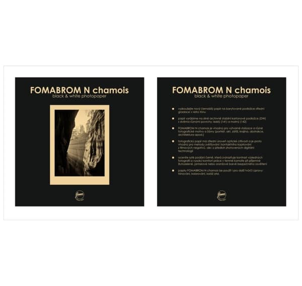 Foma valokuvapaperi Fomabrom 141 N säämiskä 30,5x40,6 cm 10 arkkia