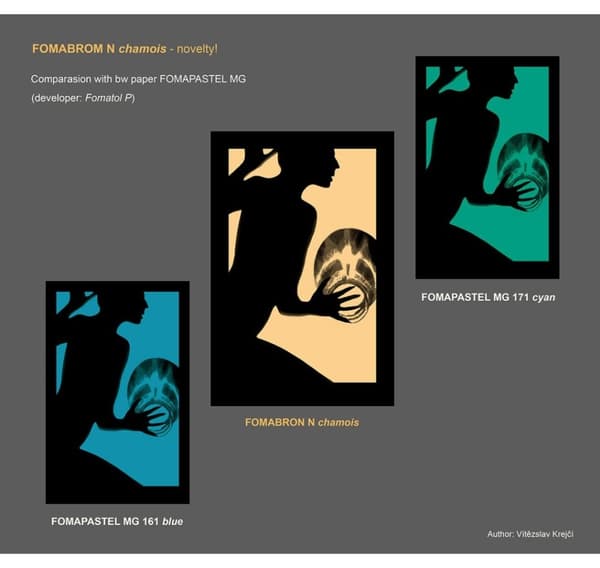 Foma valokuvapaperi Fomabrom 142 N säämiskä 20,3x25,4 cm 25 arkkia
