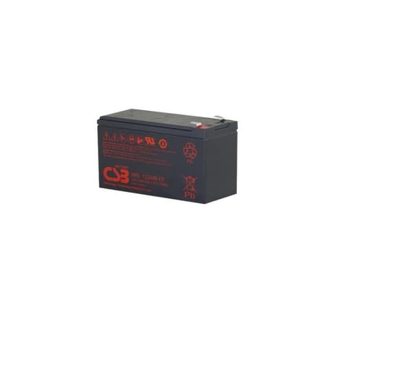 CSB-akku, akku 12V 9Ah 34W Pb F2, HRL1234W