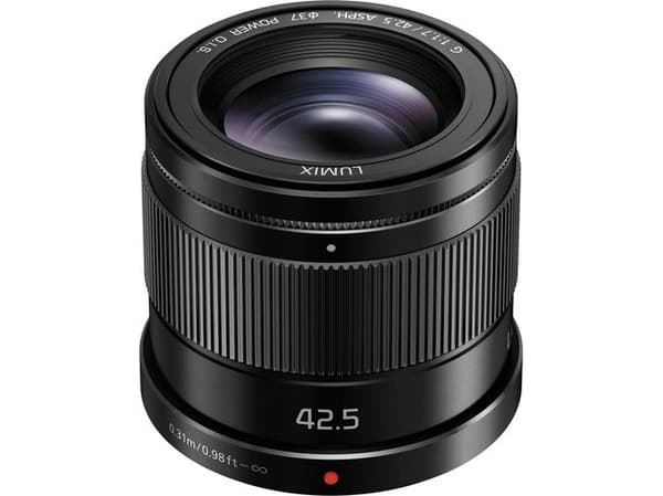 Panasonic Lumix H-HS043E - Telefotoobjektiv - 42.5 mm - f/1.7 G - Micro Four Thirds - for Lumix DC-BGH1; Lumix G DC-G100, G110, G90, GF10, GF90, GH5M