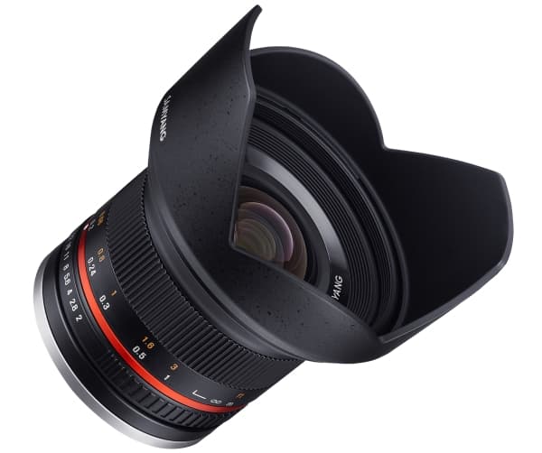 Samyang - Vidvinkelobjektiv - 12 mm - f/2.0 NCS CS - Sony E-mount - för Sony Cinema Line; a VLOGCAM; a1; a1 II; a6700; a7 IV; a7C; a7C II; a7CR; a7R