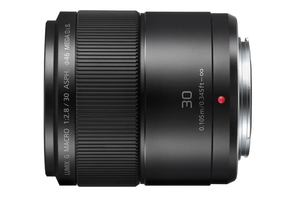 Panasonic Lumix H-HS030E - Makrolinse - 30 mm - f/2.8 G ASPH. - Micro Four Thirds - for Lumix DC-BGH1; Lumix G DC-G100, G110, G90, GF10, GF90, GH5M2,
