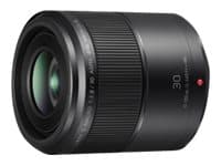 Panasonic Lumix H-HS030E - Makrolinse - 30 mm - f/2.8 G ASPH. - Micro Four Thirds - for Lumix DC-BGH1; Lumix G DC-G100, G110, G90, GF10, GF90, GH5M2, Sort