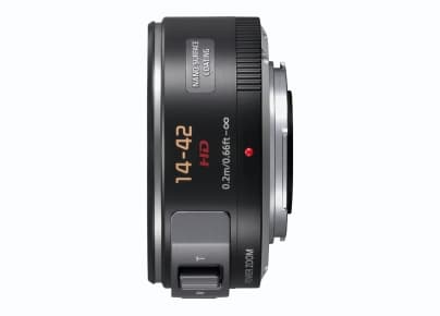 Panasonic Lumix H-PS14042E - Zoom-linse - 14 mm - 42 mm - f/3.5-5.6 G X VARIO PZ - Micro Four Thirds - for Lumix GX7; Lumix G AG-GH4UP, DC-GX880, DMC