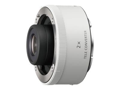 Sony SEL20TC - Omformer - Sony E-mount - for Cinema Line; a VLOGCAM; a1; a1 II; a6700; a7 IV; a7C; a7C II; a7CR; a7R V; a7s III; a9 III Sort, Sølv