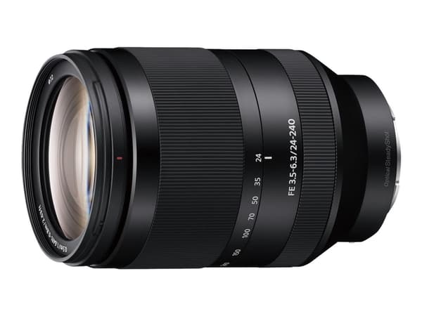 Sony SEL24240 - Zoom-linse - 24 mm - 240 mm - f/3.5-6.3 FE OSS - Sony E-mount - for Cinema Line; a VLOGCAM; a1; a1 II; a6700; a7 IV; a7C; a7C II; a7C