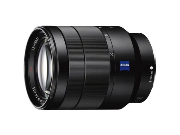 Sony SEL2470Z - Zoomobjektiv - 24 mm - 70 mm - f/4.0 Vario-Tessar T* FE ZA OSS - Sony E-feste - for a5100 ILCE-5100, ILCE-5100L, ILCE-5100Y