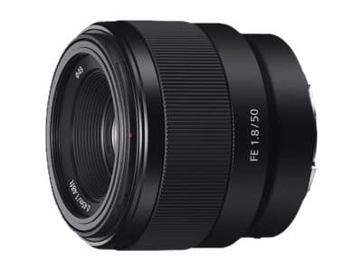Sony SEL50F18F - Objektiv - 50 mm - f/1.8 FE - Sony E-mount - för Cinema Line; a VLOGCAM; a1; a6700; a7 IV; a7C; a7C II; a7CR; a7R V; a7s III; a9 II;