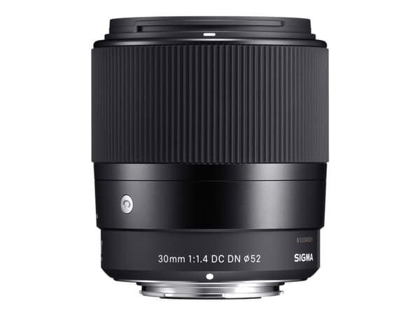Sigma Contemporary - Objektiv - 30 mm - f/1.4 DC DN - Sony E-mount - for Sony Cinema Line; a VLOGCAM; a1; a1 II; a6700; a7 IV; a7C; a7C II; a7CR; a7R