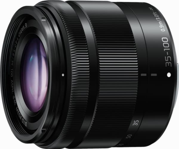 Panasonic Lumix H-FS35100E - Telezoomobjektiv - 35 mm - 100 mm - f/4.0-5.6 G VARIO - Micro Four Thirds - för Lumix DC-BGH1; Lumix G DC-G100, G110, G9