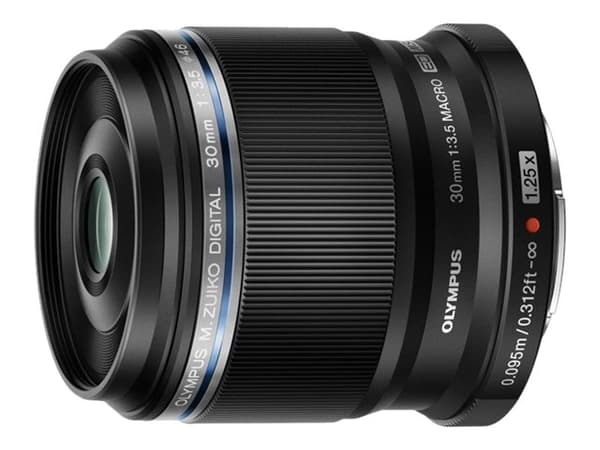 Olympus M.Zuiko Digital - Makrolinse - 30 mm - f/3.5 ED Macro - Micro Four Thirds - for OM-D E-M10 Mark IIIS
