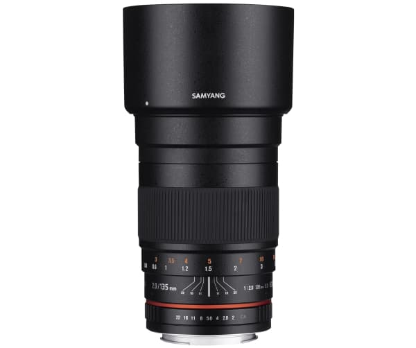 Samyang - Telefotoobjektiv - 135 mm - f/2.0 ED UMC - Canon EF