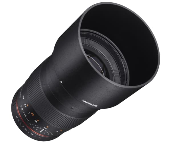 Samyang - Telefotoobjektiv - 135 mm - f/2.0 ED UMC - Canon EF