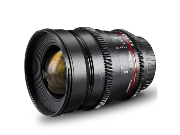 Walimex Pro 24/1,5 VDSLR Vidvinkel-objektiv f/1 - 1.5 24 mm
