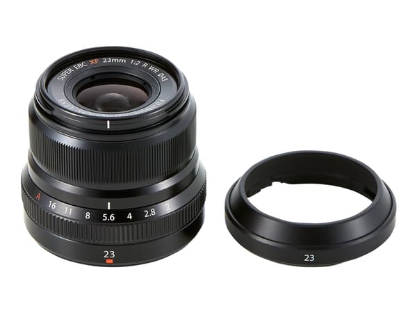 Fujinon XF - Laajakulmaobjektiivi - 23 mm - f/2.0 R WR - Fujifilm X Mount - X-sarjaan X-A10, X-A5, X-A7, X-E3, X-H1, X-H2S, X-S10, X-T100, X-T200, X-