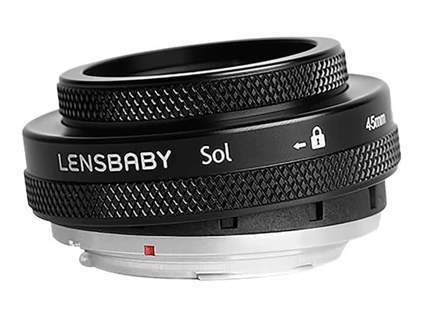 Lensbaby Sol 45 - Objektiivi - 45 mm - f/3,5 - Canon EF musta