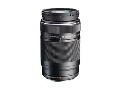 Olympus M.Zuiko Digital - Telefotozoomobjektiv - 75 mm - 300 mm - f/4.8-6.7 ED II - Micro Four Thirds - for OM-D E-M10 Mark IIIS; PEN E-PM2 Sort