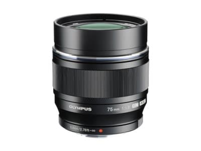Olympus M.Zuiko Digital ED - Telefotoobjektiv - 75 mm - f/1.8 - Micro Four Thirds - for OM-D E-M1, E-M10, EM-5, E-M5; PEN E-P5, E-PL10, E-PL1s, E-PL3