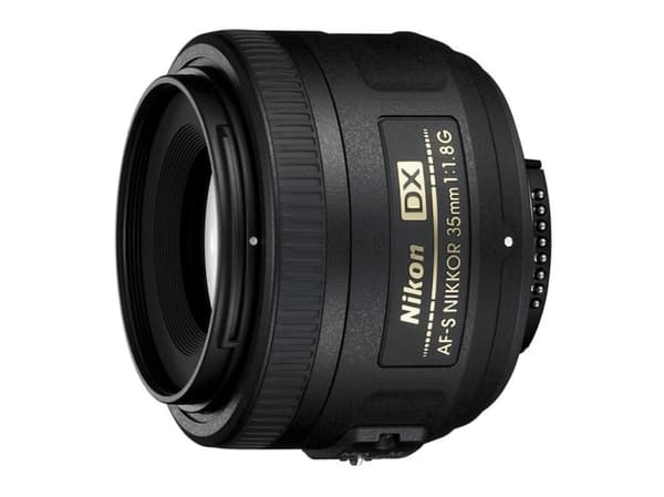 Nikon AF-S DX NIKKOR 35mm f/1.8G, Bredt, 8/6, Nikon F, Auto-fokus