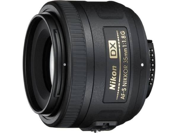 Nikon AF-S DX NIKKOR 35mm f/1.8G, Bredt, 8/6, Nikon F, Auto-fokus