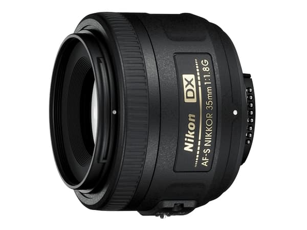 Nikon AF-S DX NIKKOR 35mm f/1.8G, Bredt, 8/6, Nikon F, Auto-fokus
