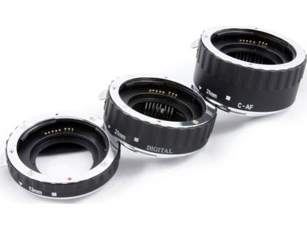 MeiKe Converter Intermediate Macro Rings Af Canon Eos / metallia varten