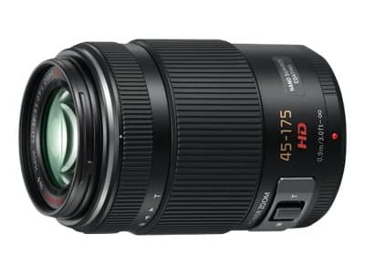 Panasonic Lumix H-PS45175 - Telefotozoomobjektiv - 45 mm - 175 mm - f/4.0-5.6 G X VARIO PZ - Micro Four Thirds - for Lumix DC-BGH1; Lumix G DC-G100, Sort