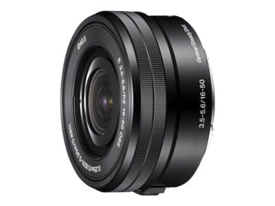 Sony SELP1650 - Zoom-linse - 16 mm - 50 mm - f/3.5-5.6 PZ OSS - Sony E-mount - for Cinema Line; a VLOGCAM; a1; a1 II; a6700; a7 IV; a7C; a7C II; a7CR