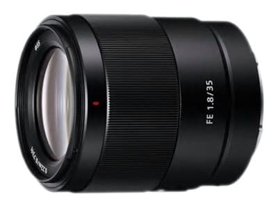 Sony SEL35F18F - Vidvinkelobjektiv - 35 mm - f/1.8 FE - Sony E-mount - för Cinema Line; a VLOGCAM; a1; a1 II; a6700; a7 IV; a7C; a7C II; a7CR; a7R V;