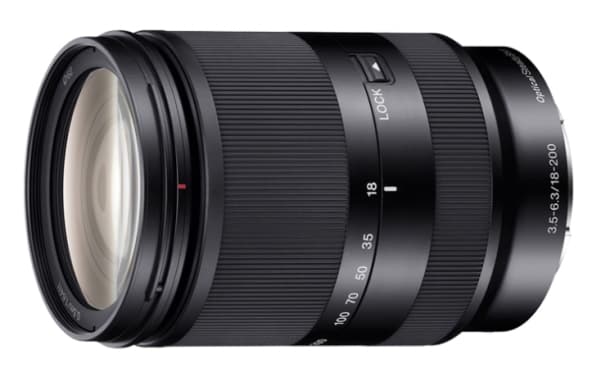 Sony SEL18200LE - Zoomlins - 18 mm - 200 mm - f/3.5-5.6 OSS - Sony E-mount - för Cinema Line; a VLOGCAM; a1; a1 II; a6700; a7 IV; a7C; a7C II; a7CR;